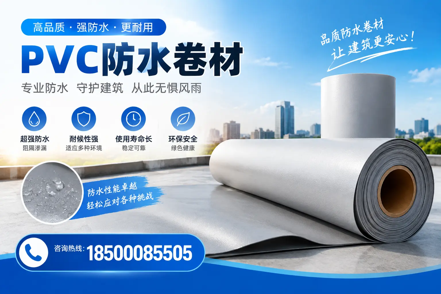 如何选择高质量的PVC防水卷材？遂宁消费者必看指南