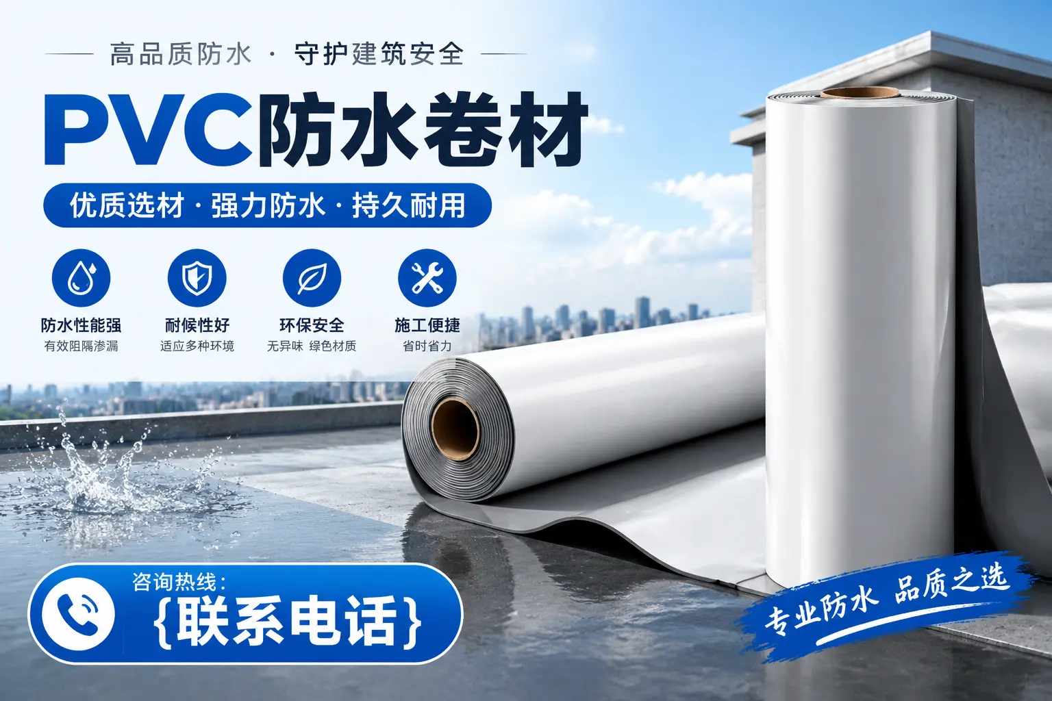 PVC防水卷材的选购技巧与注意事项,助您在遂宁找到合适产品